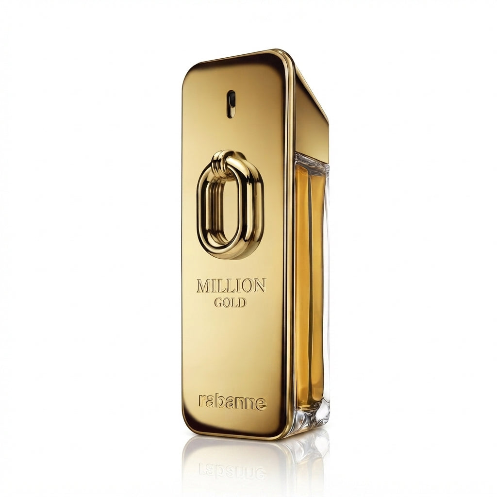 Flacon de parfum RABANNE MILLION GOLD EAU DE PARFUM INTENSE pour homme - ZAFFIRO Parfumerie de luxe Algérie