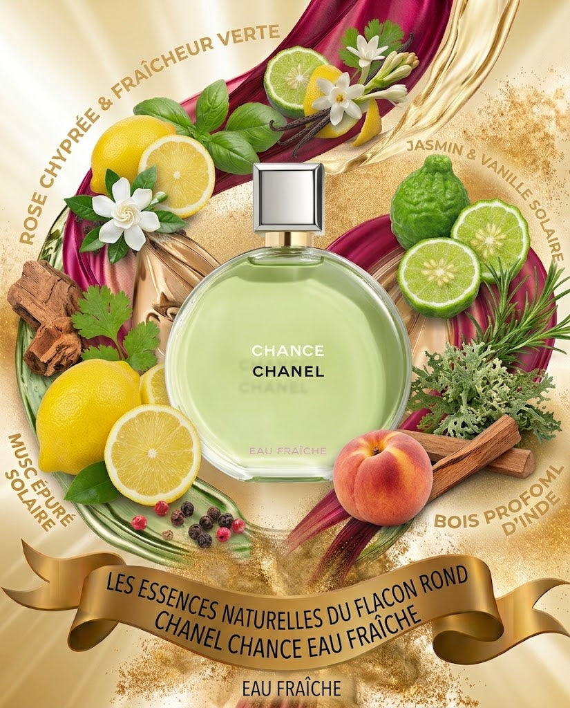 Flacon de parfum CHANEL CHANCE EAU FRAICHE EDP pour femme - ZAFFIRO Parfumerie de luxe Algérie