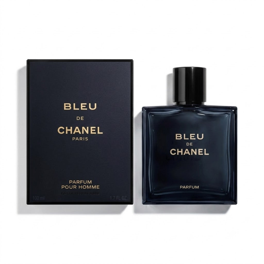 Flacon de parfum CHANEL BLEU PARFUM pour homme - ZAFFIRO Parfumerie de luxe Algérie