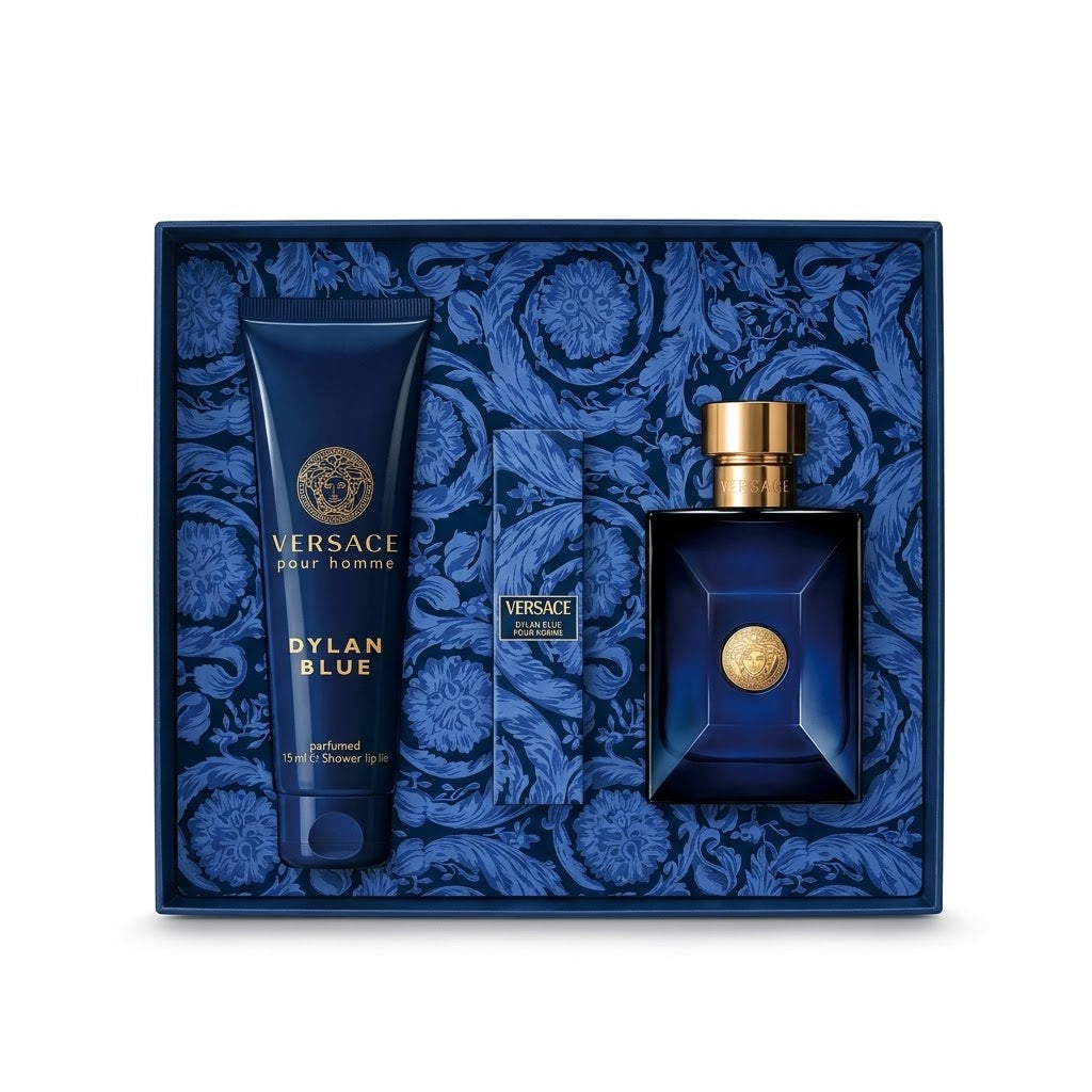 Coffret parfum COFFRET VERSACE DYLAN BLUE homme - ZAFFIRO Parfumerie de luxe Algérie