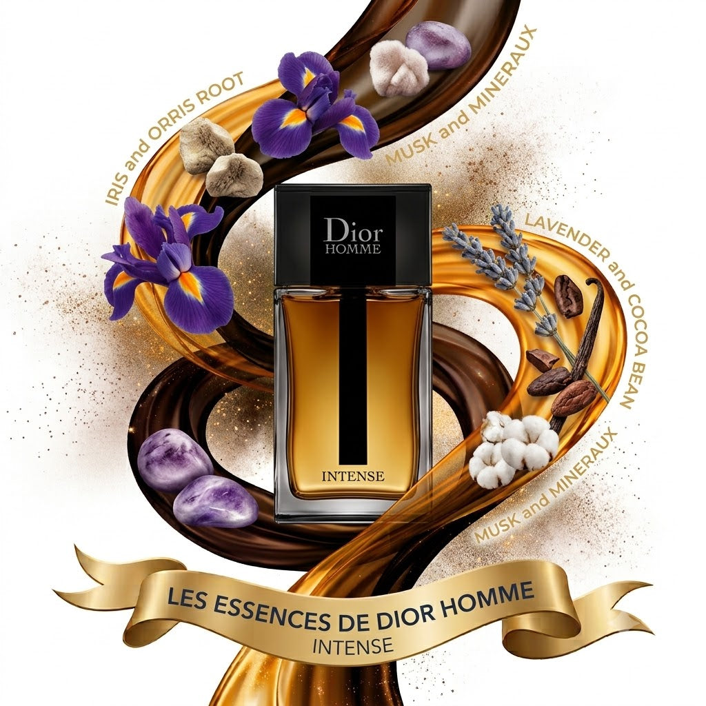 Flacon de parfum DIOR HOMME INTENSE pour homme - ZAFFIRO Parfumerie de luxe Algérie