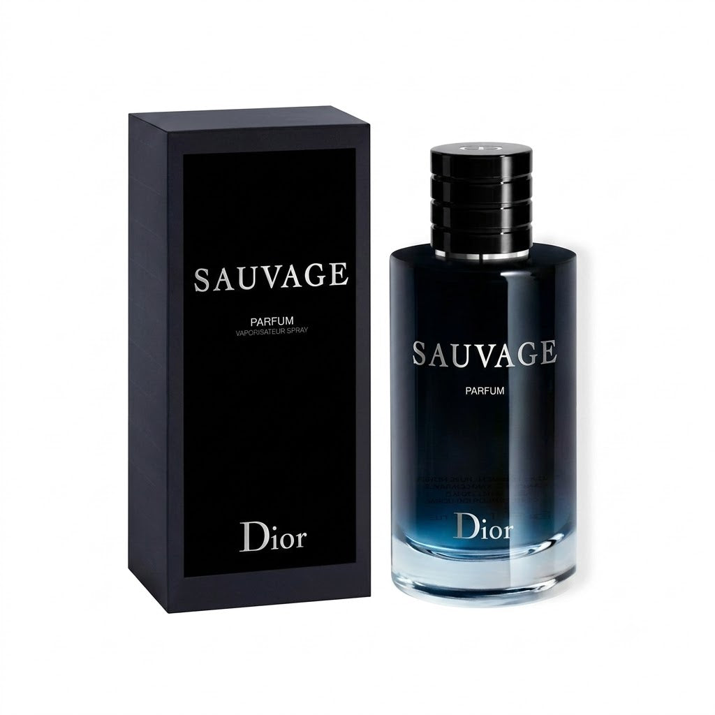 Flacon de parfum DIOR SAUVAGE PARFUM pour homme - ZAFFIRO Parfumerie de luxe Algérie