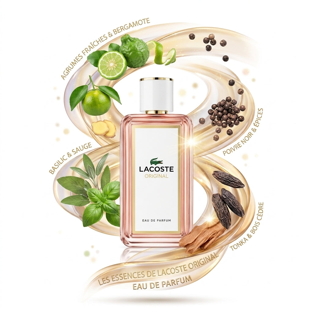Flacon de parfum LACOSTE ORIGINAL POUR FEMME EDP pour femme - ZAFFIRO Parfumerie de luxe Algérie