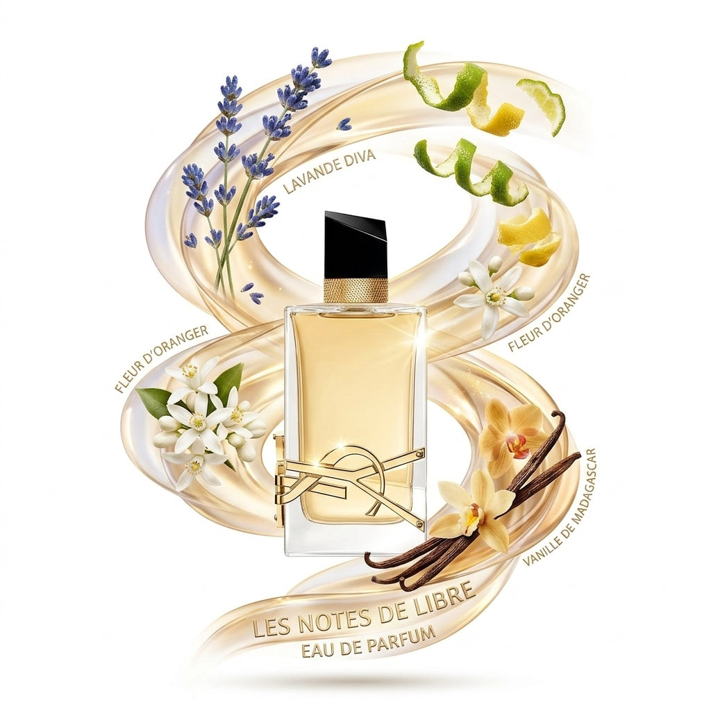 Flacon de parfum YSL Libre EDP pour femme - ZAFFIRO Parfumerie de luxe Algérie