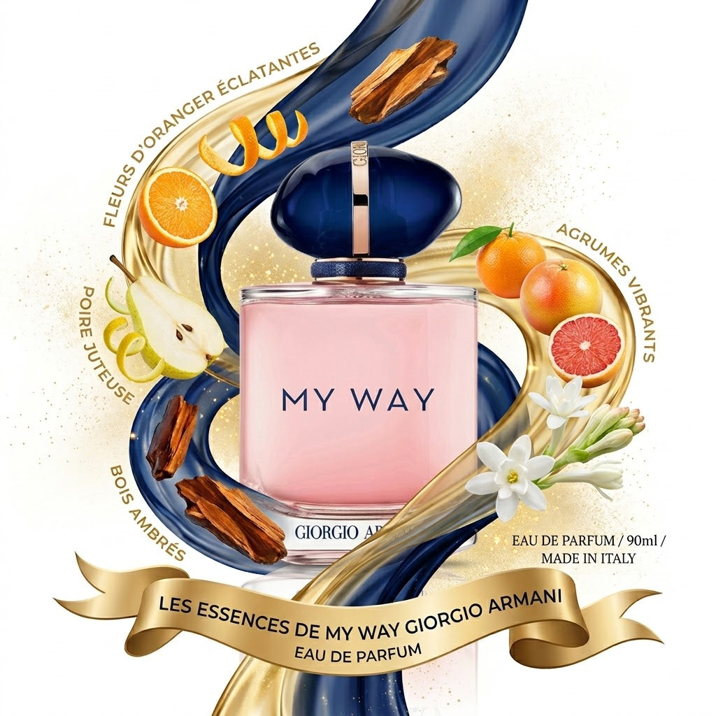 Flacon de parfum GIORGIO ARMANI MY WAY EDP pour femme - ZAFFIRO Parfumerie de luxe Algérie