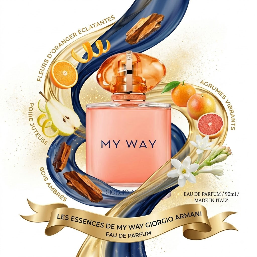 Flacon de parfum GIORGIO ARMANI MY WAY YLANG EDP pour femme - ZAFFIRO Parfumerie de luxe Algérie