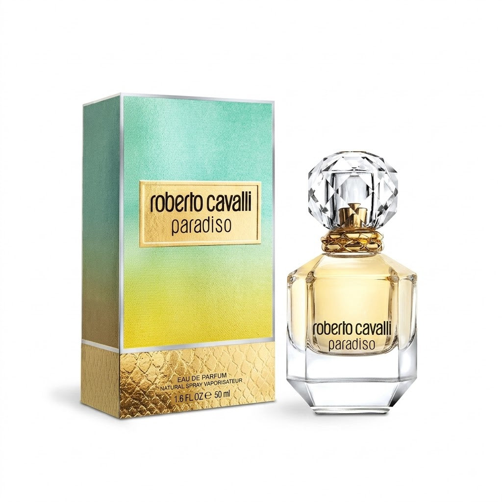 Flacon de parfum ROBERTO CAVALLI PARADISO EDP pour femme - ZAFFIRO Parfumerie de luxe Algérie