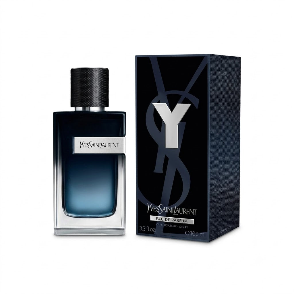 Flacon de parfum YSL Y EDP pour homme - ZAFFIRO Parfumerie de luxe Algérie